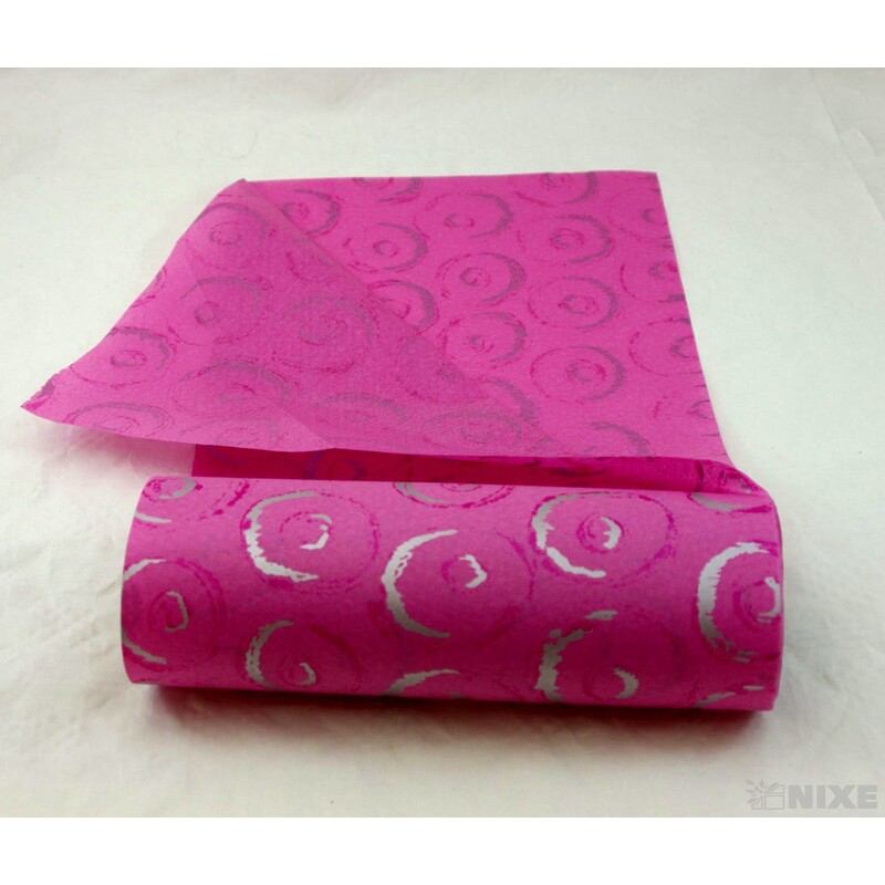 ROLE PAPÍR LOLLYPOP 50cmx20m*CYKLÁMEN