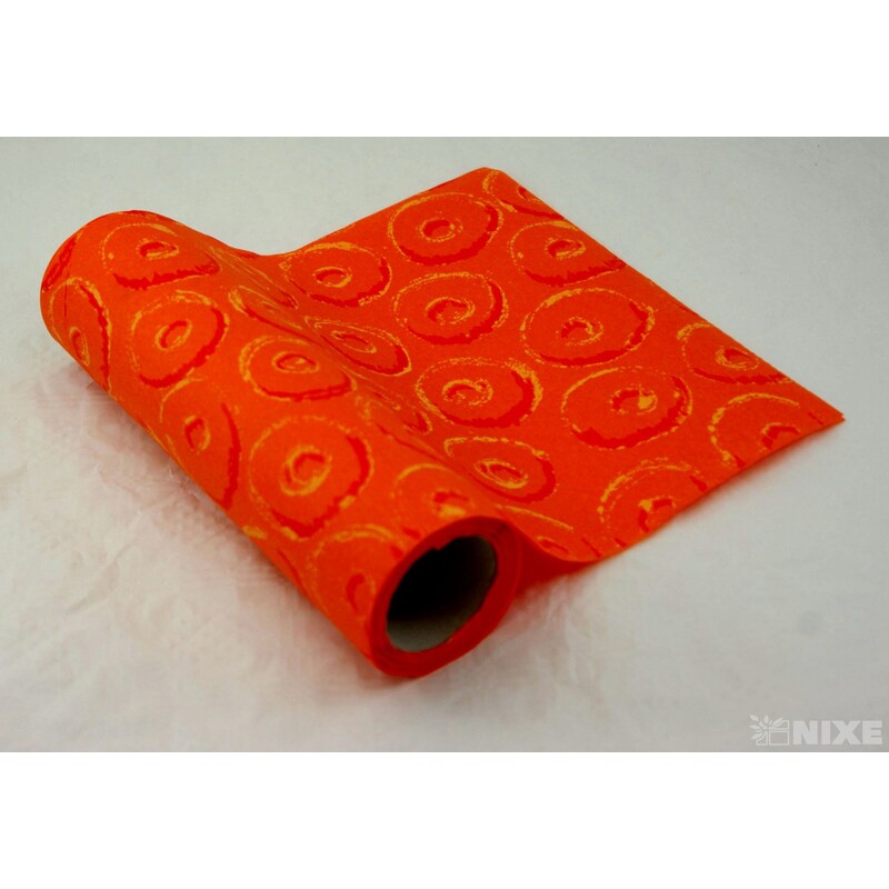 ROLE PAPÍR LOLLYPOP 50cmx20m*ORANŽOVÁ