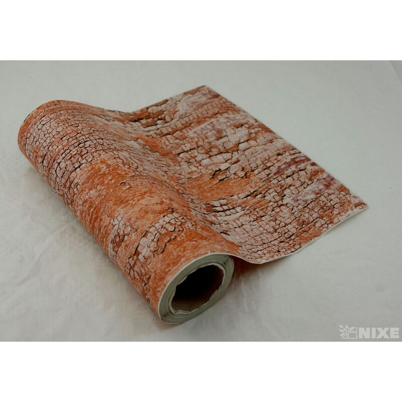 ROLE PAPÍR SHABBYCHIC 50cmx20m*HNĚDÁ