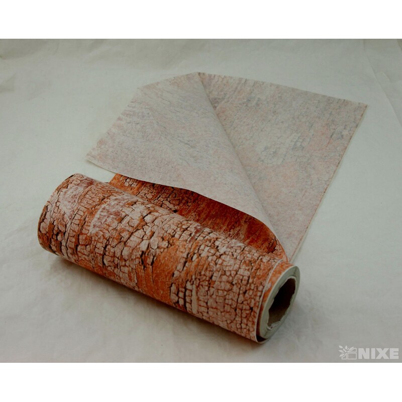 ROLE PAPÍR SHABBYCHIC 50cmx20m*HNĚDÁ