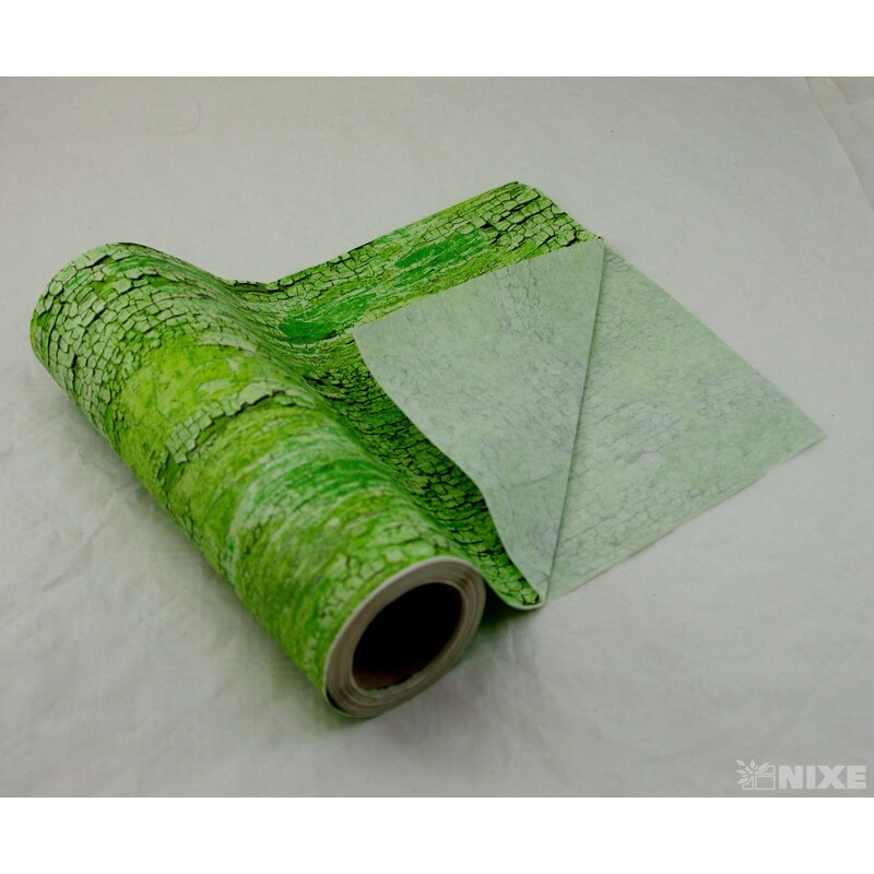 ROLE PAPÍR SHABBYCHIC 50cmx20m*ZELENÁ