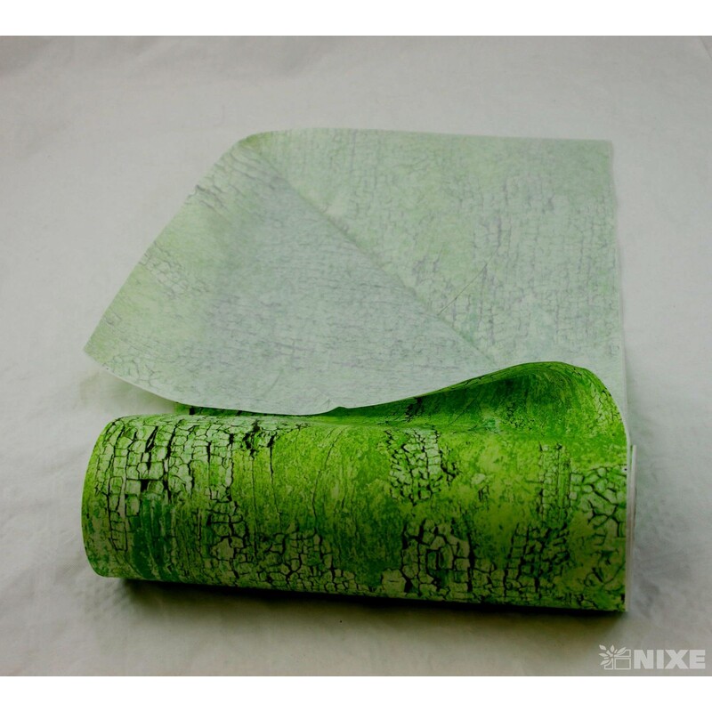 ROLE PAPÍR SHABBYCHIC 50cmx20m*ZELENÁ