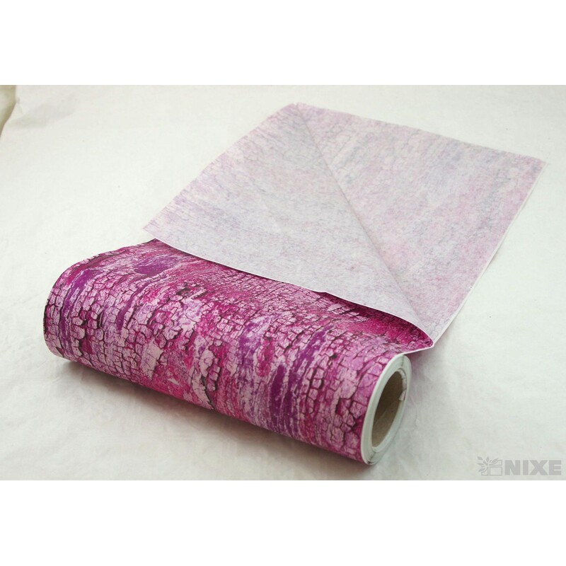 ROLE PAPÍR SHABBYCHIC 50cmx20m*RŮŽOVÁ