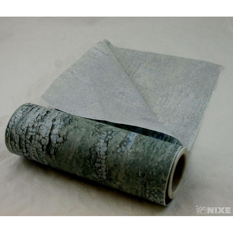 ROLE PAPÍR SHABBYCHIC 50cmx20m*STŘÍBRNÁ