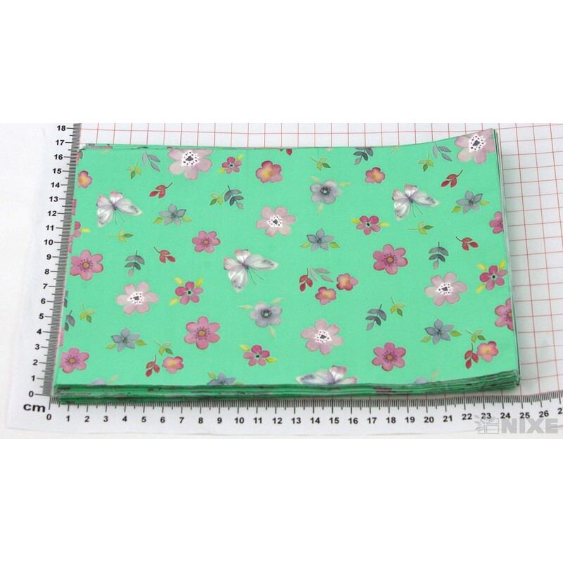 SÁČEK 16x25cm U-H41PCC*ZELENÁ V+