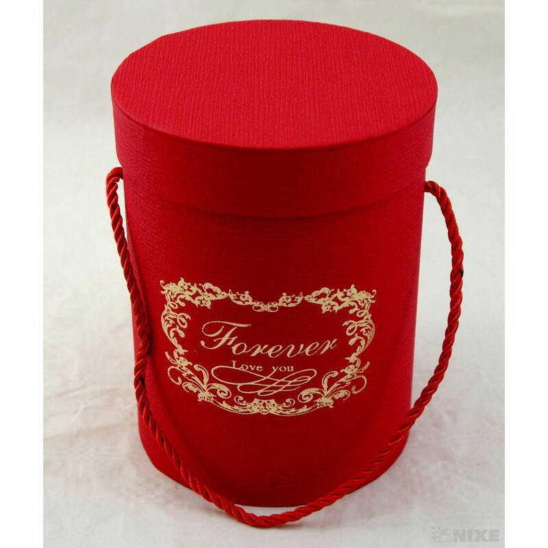 KVĚTINOVÝ BOX 2ks pr. 13x18cm 12x16*ČERVENÁ