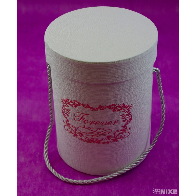 KVĚTINOVÝ BOX 2ks pr. 13x18cm 12x16*BÍLÁ