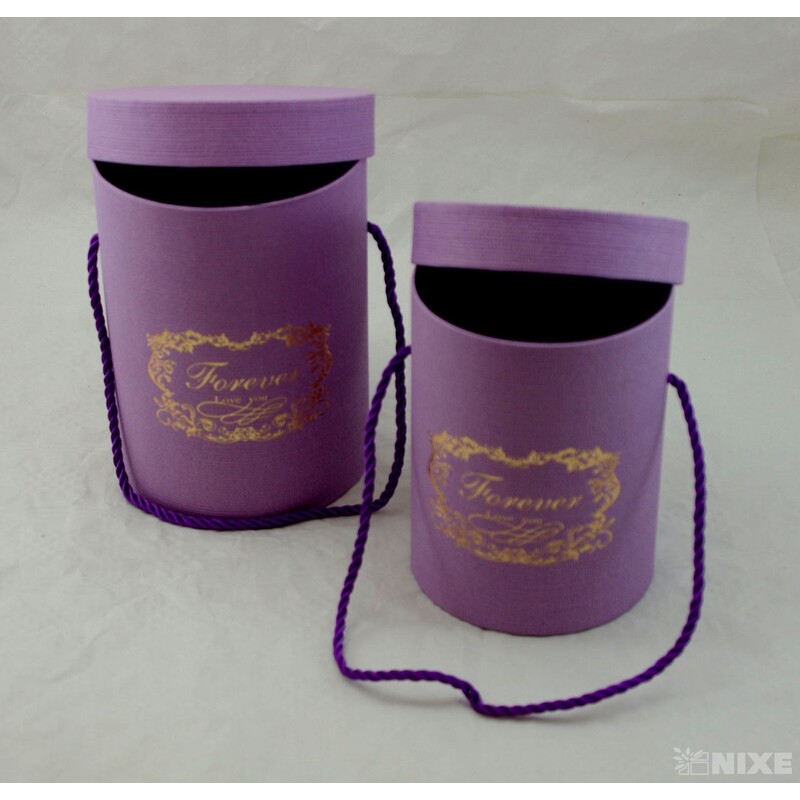 KVĚTINOVÝ BOX 2ks pr. 13x18cm 12x16*FIALOVÁ