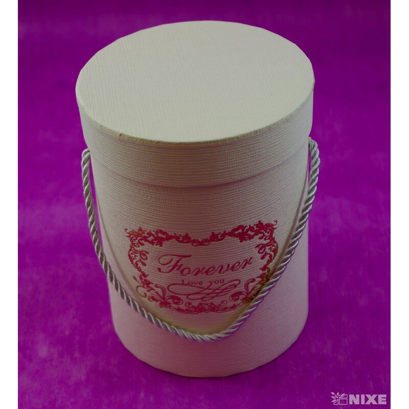 KVĚTINOVÝ BOX 2ks pr. 13x18cm 12x16*KRÉMOVÁ