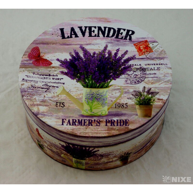 KRABICE 3ks pr. 19X8cm 17x6 13x5*FIALOVÁ