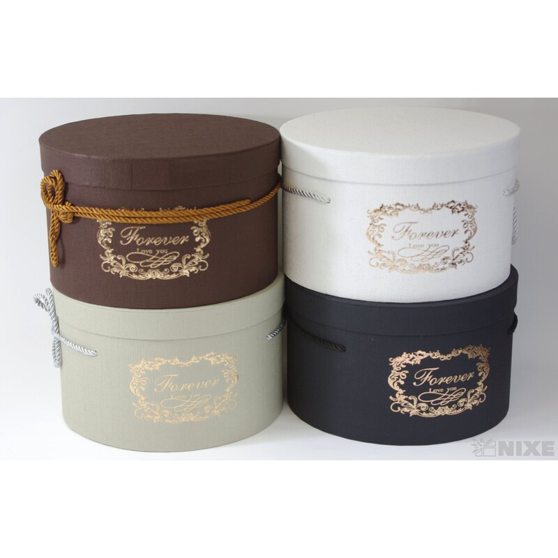 KVĚTINOVÝ BOX 3ks pr. 24x15cm 21x14 18x13*MIX BAREV