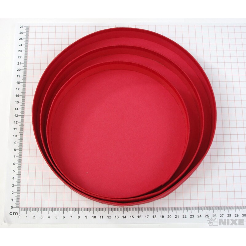 KVĚTINOVÝ BOX 3ks pr. 24x15cm 21x14 18x13*MIX BAREV