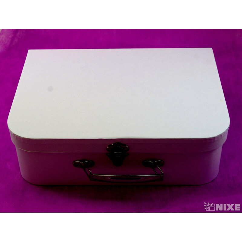 KUFŘÍK 3ks 29x21x9,5cm 24x18x8,5 19x15x8*BÍLÁ