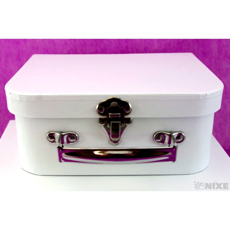 KUFŘÍK 3ks 29x21x9,5cm 24x18x8,5 19x15x8*BÍLÁ