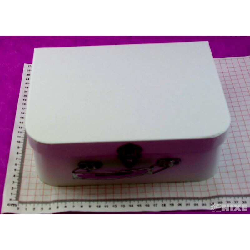 KUFŘÍK 3ks 29x21x9,5cm 24x18x8,5 19x15x8*BÍLÁ