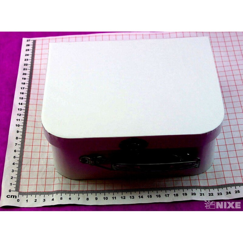 KUFŘÍK 3ks 29x21x9,5cm 24x18x8,5 19x15x8*BÍLÁ