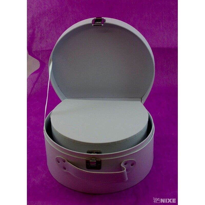 KUFŘÍK 2ks 16x19x8cm 22x19x10cm*BÍLÁ