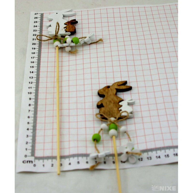 ZÁPICH ZAJÍC 6ks 6x30cm*MIX BAREV