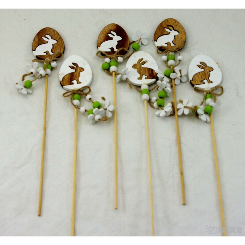 ZÁPICH ZAJÍC 6ks 6x30cm*MIX BAREV