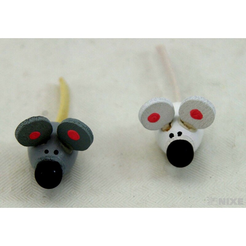 MYŠ NALEP 2cm 24ks*MIX BAREV