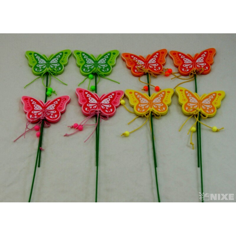 ZÁPICH MOTÝL 8x26cm 8ks*MIX BAREV