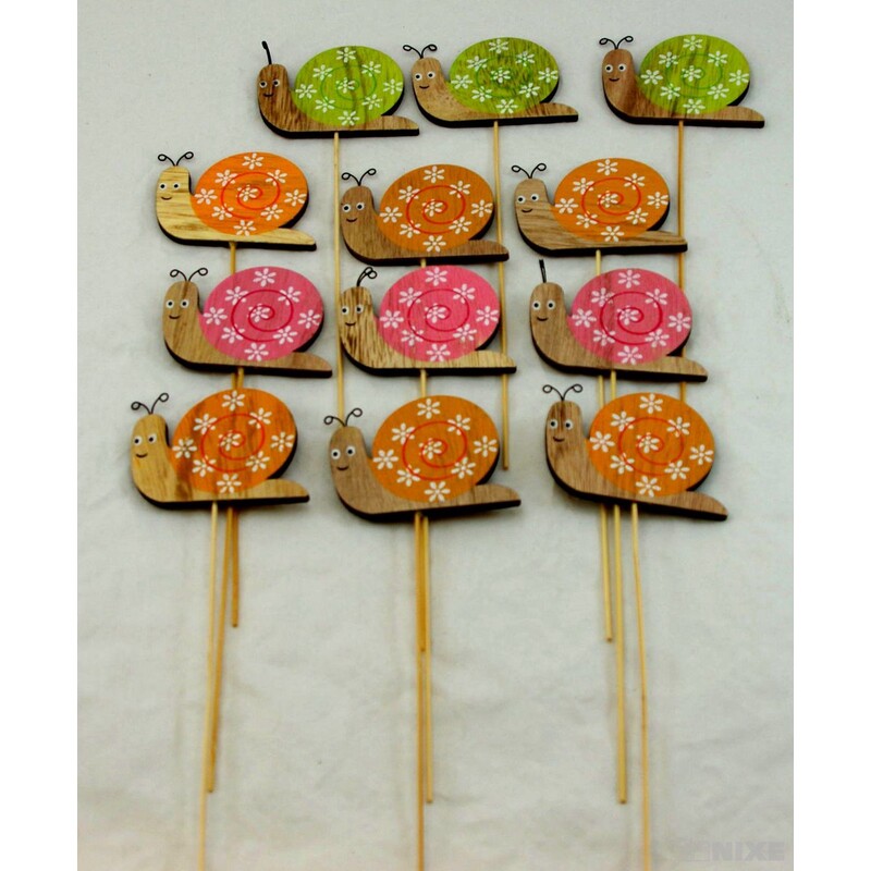 ZÁPICH ŠNEK 8x25cm 12ks*MIX BAREV