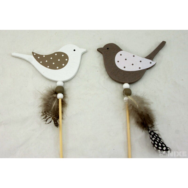 ZÁPICH PTÁČEK 10x24cm 10ks*MIX BAREV