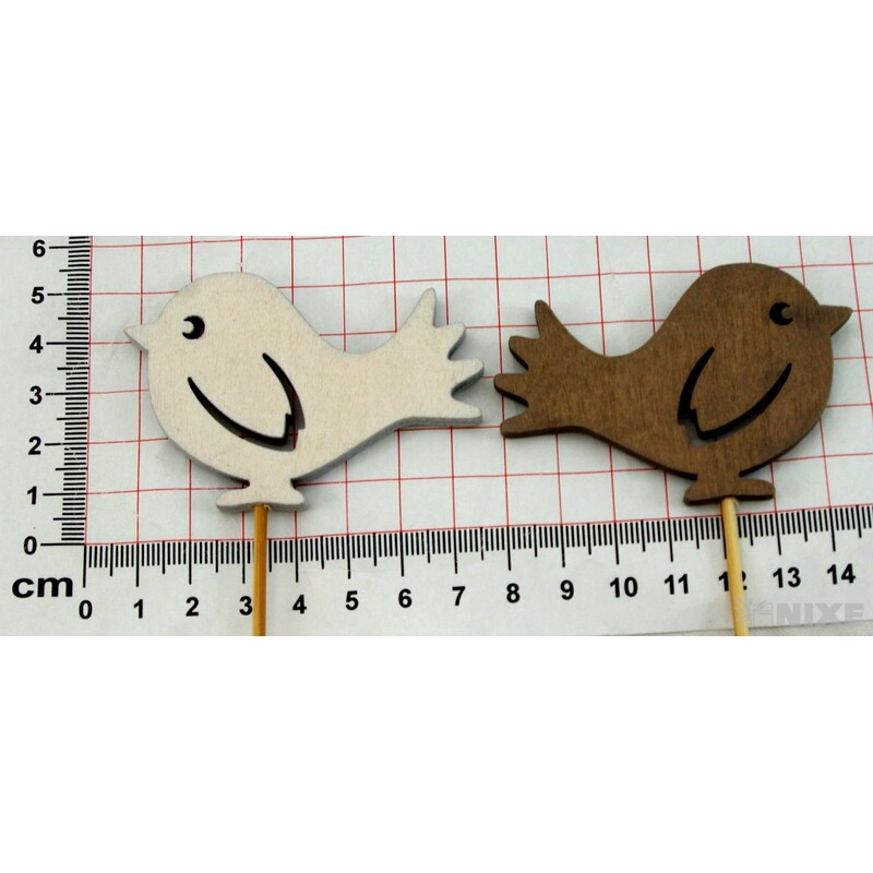 ZÁPICH PTÁČEK 7x30cm 16ks*MIX BAREV