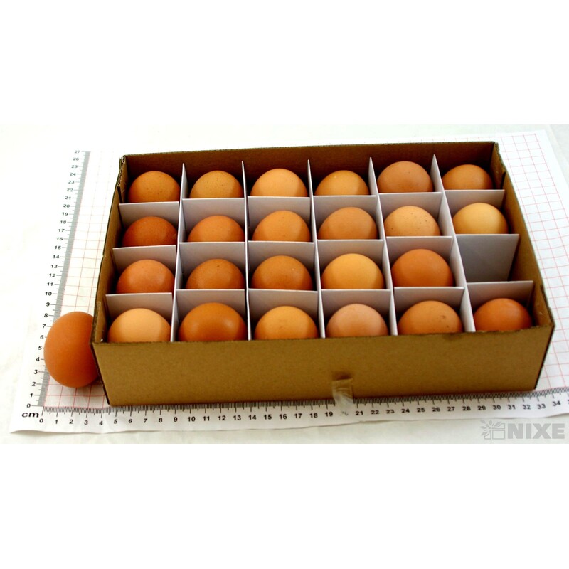 VAJÍČKA SLEP. 6cm 24ks*PŘÍRODNÍ