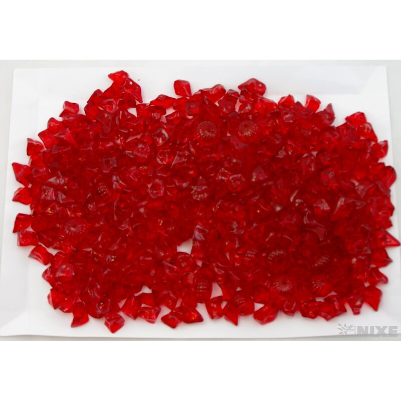 AKRYL MIX 15mm 500g*ČERVENÁ