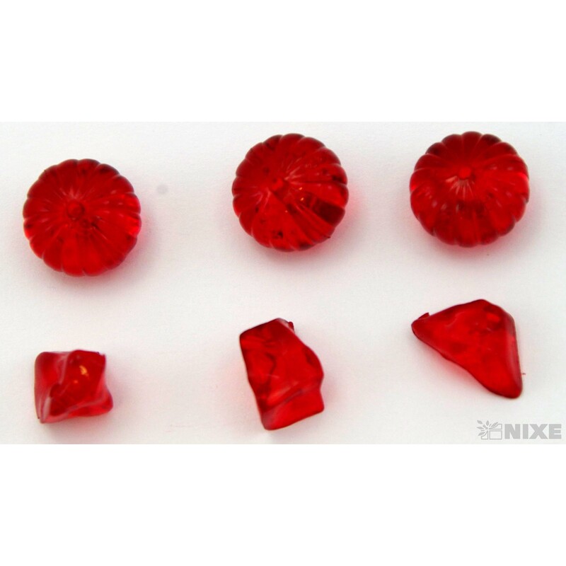 AKRYL MIX 15mm 500g*ČERVENÁ