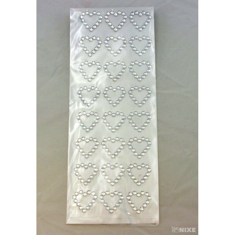 SRDÍČKA NALEP.*PRŮHLEDNÁ