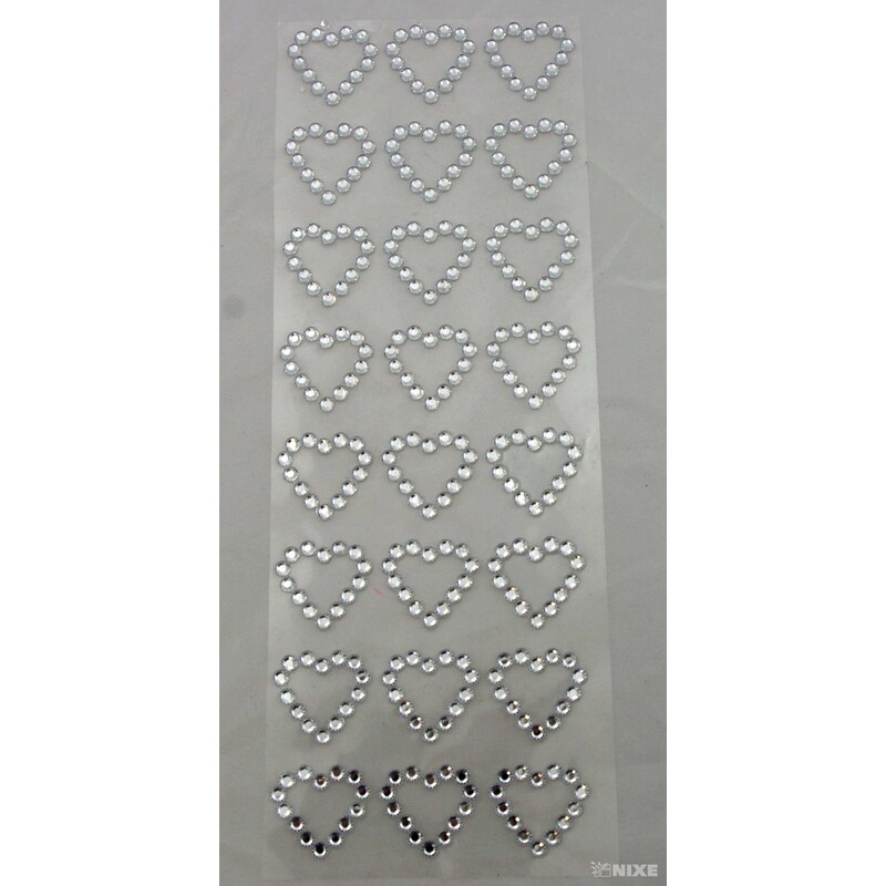 SRDÍČKA NALEP.*PRŮHLEDNÁ