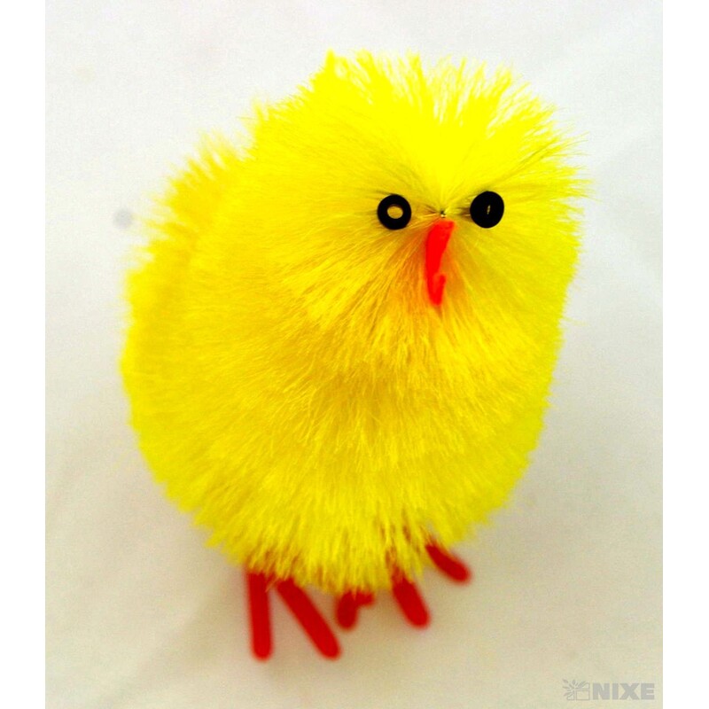 KUŘÁTKA 4x3,5cm 18ks*ŽLUTÁ