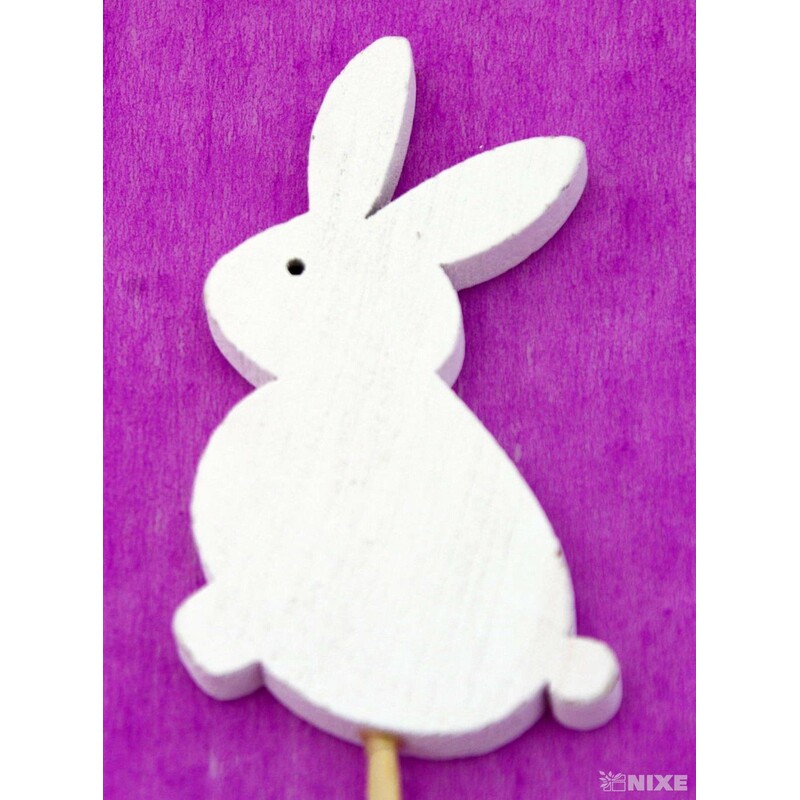 ZÁPICH ZAJÍC 8ks 7x26cm*BÍLÁ