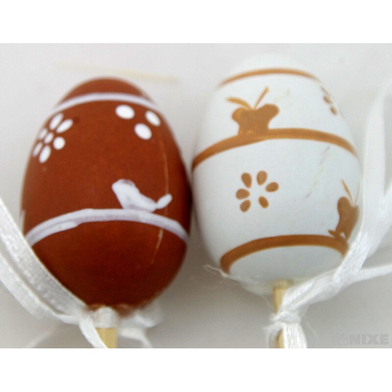 ZÁPICH VAJÍČKA 12ks 2,5x25cm*MIX BAREV