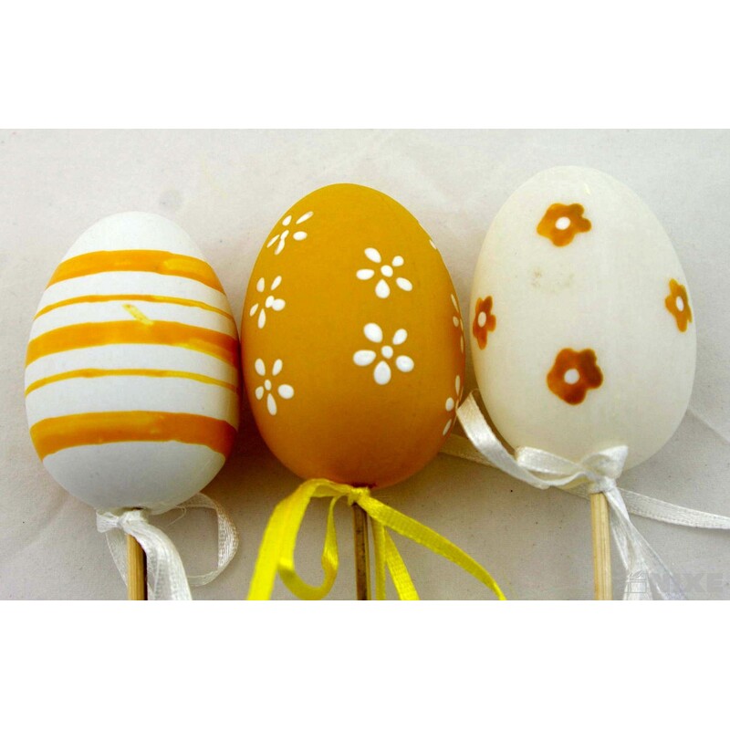 ZÁPICH VAJÍČKA 6ks 6x25cm*MIX BAREV