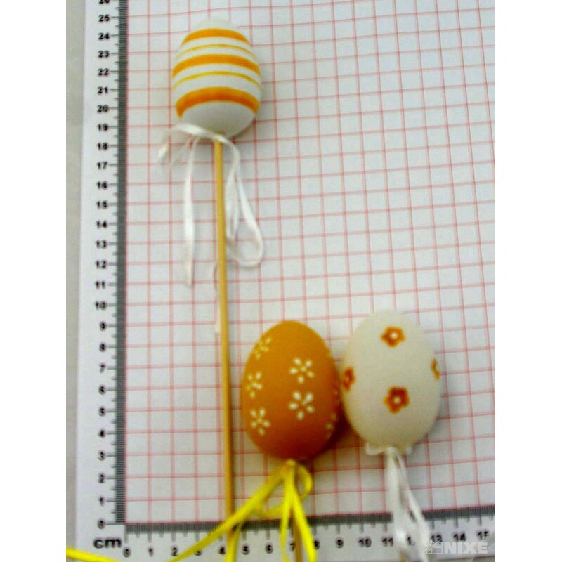 ZÁPICH VAJÍČKA 6ks 6x25cm*MIX BAREV