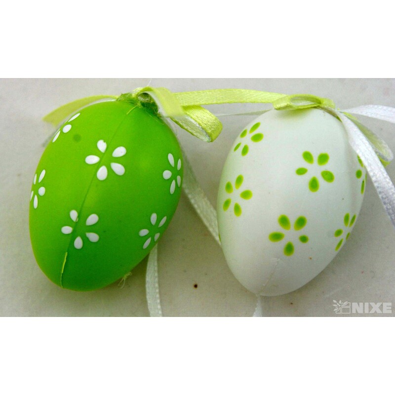 VAJÍČKA 12ks 4cm*MIX BAREV