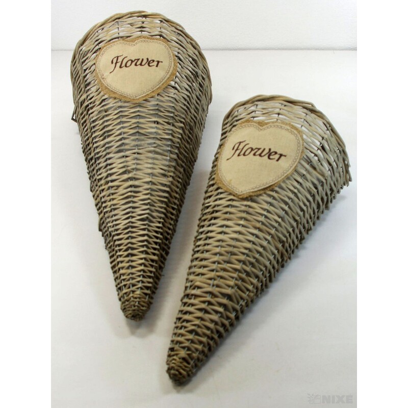 KORNOUT PROUTÍ 2ks 45 58cm*BÍLÁ V+