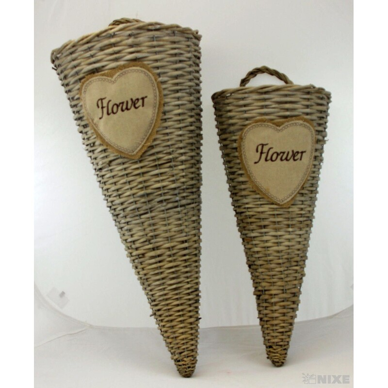 KORNOUT PROUTÍ 2ks 45 58cm*BÍLÁ V+