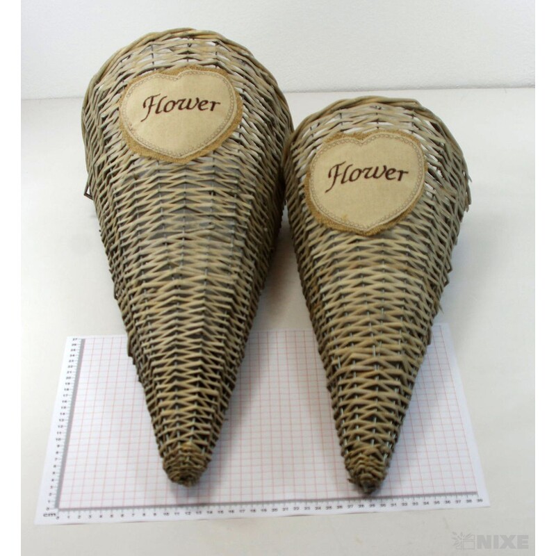 KORNOUT PROUTÍ 2ks 45 58cm*BÍLÁ V+