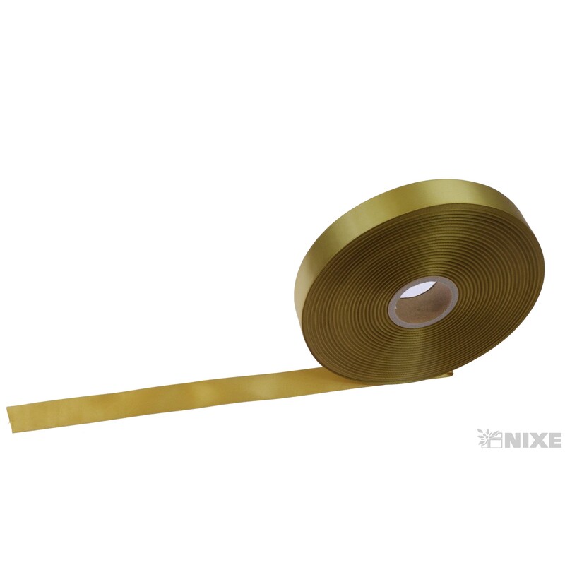 SATÉNOVÁ STUHA TTR JS 25mmx100m*ZLATÁ ANT. GOLD ANT