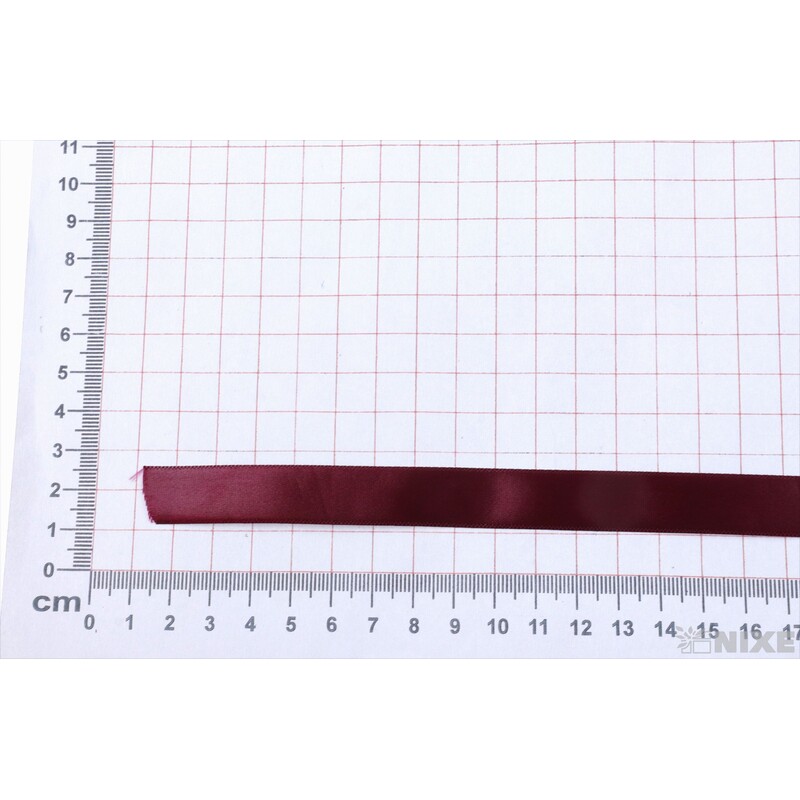 SATÉNOVÁ STUHA TTR JS 15mmx100m*BORDOVÁ BURGUNDY