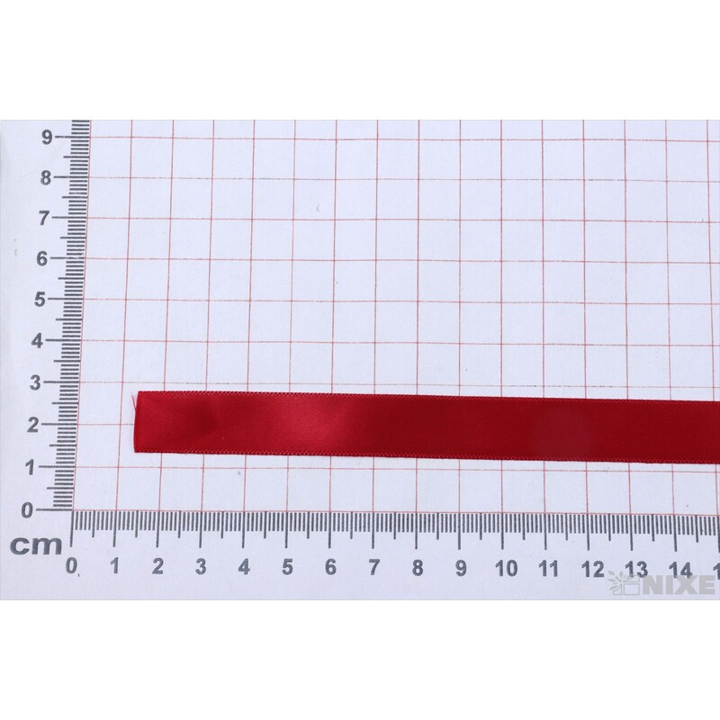 SATÉNOVÁ STUHA TTR JS 15mmx100m*ČERVENÁ TM. CARDINAL