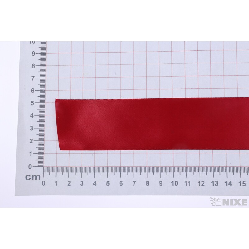 SATÉNOVÁ STUHA TTR JS 38mmx100m*ČERVENÁ TM. CARDINAL