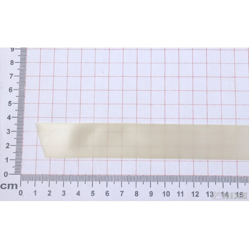 SATÉNOVÁ STUHA TTR JS 25mmx100m*KRÉMOVÁ CREAM
