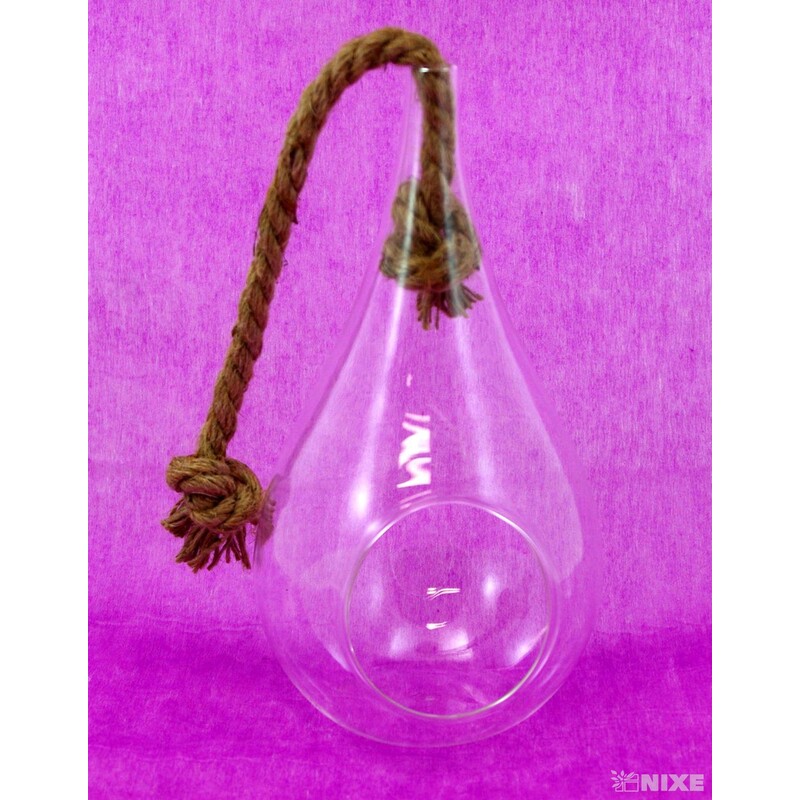 ZÁVĚS SKLO KAPKA 11x24cm* 