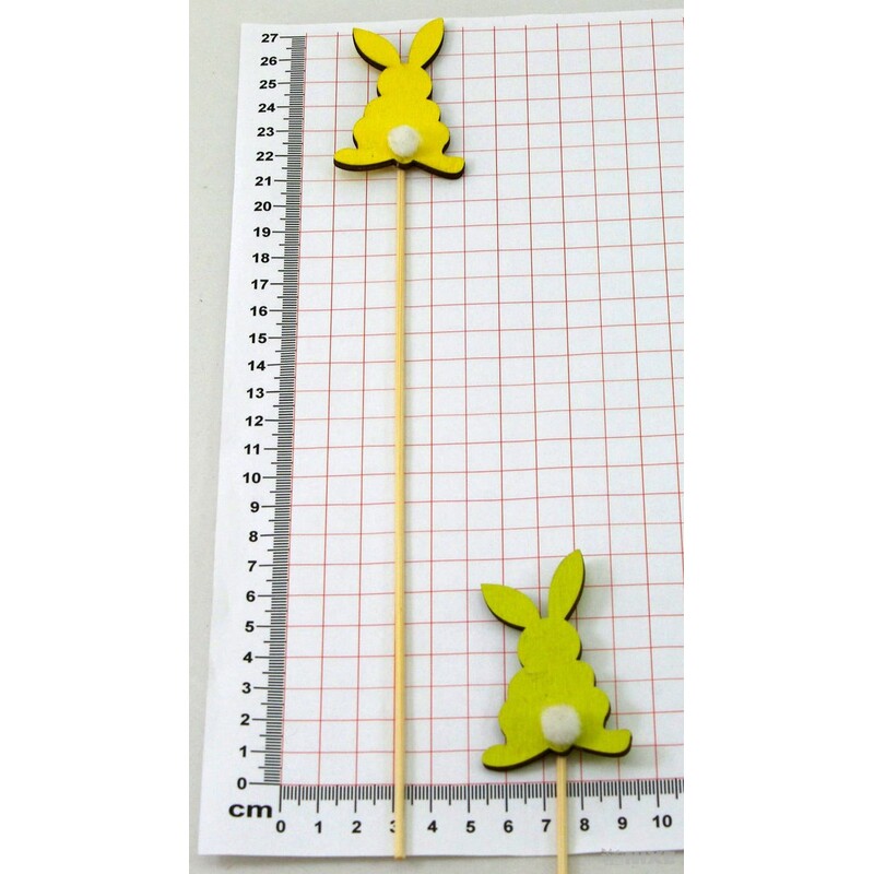 ZÁPICH ZAJÍC 5,5x29cm 12ks*MIX BAREV