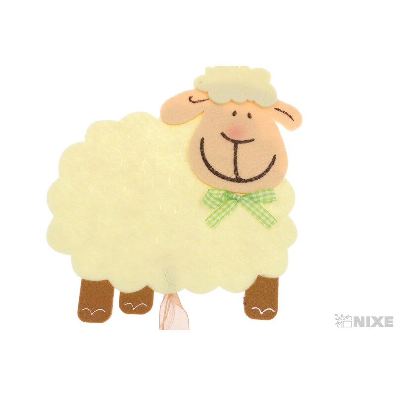 ZÁVĚS FILC BERÁNEK 18x17cm